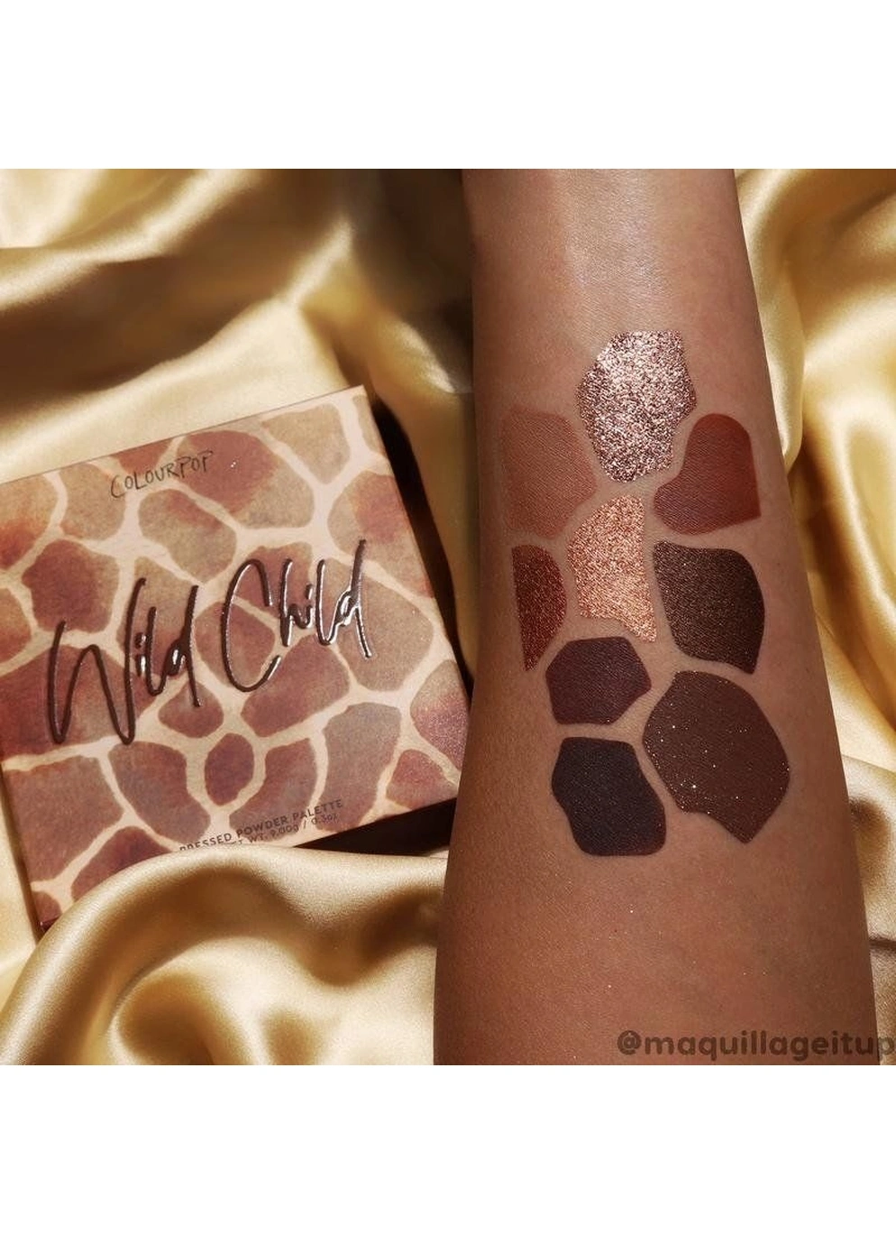 Палитра теней Colourpop Wild Child Shadow Palette