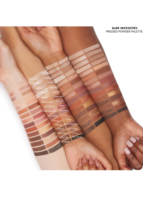 ColourPop Bare Necessities Pressed Powder Palette Палетка теней, 30х1г