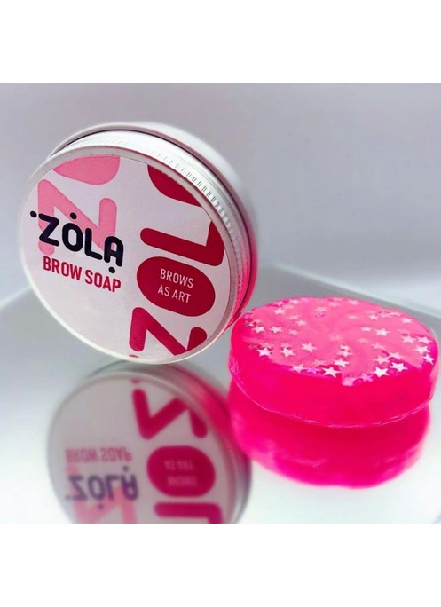 ZOLA Мыло для бровей для фиксации волосков (мини-версия) 25г