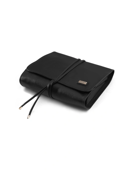 Двухярусный чехол для кистей экокожаv 46 ячеек