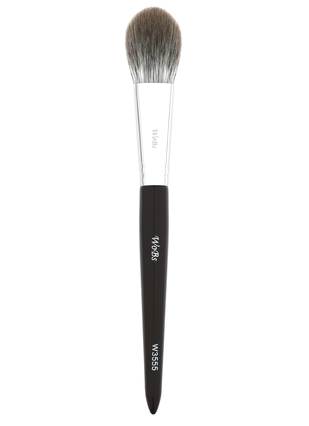 Кисть для рум'ян, хайлайтеру та корекції W3555 з волосу лисиці