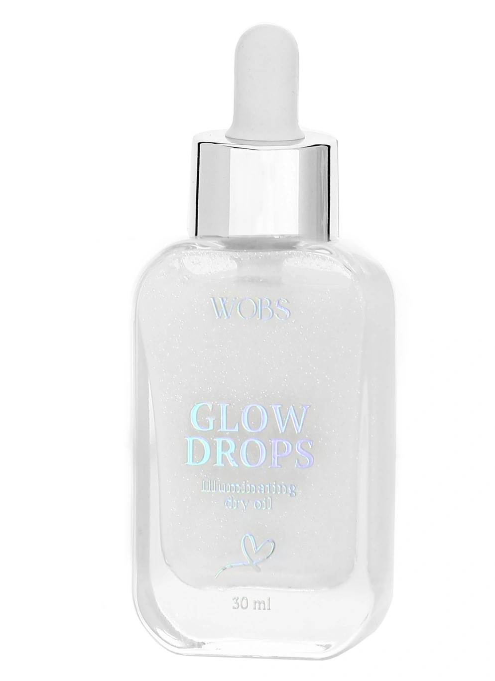 Суха сяюча олійка для тіла Glow Drops Illuminating dry oil від Wobs GALAXY