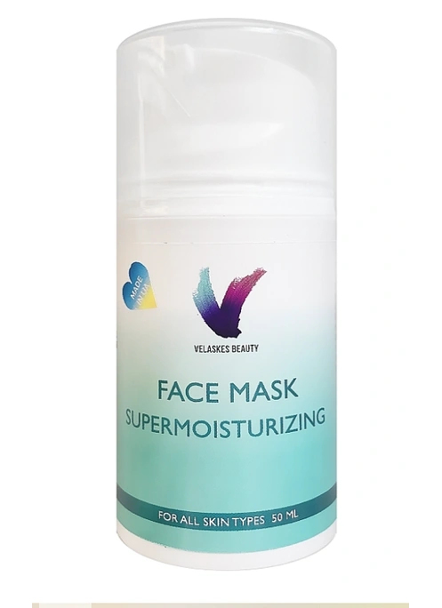 Супер увлажняющая маска для лица Velaskes Beauty Face Mask Super Moisturizing