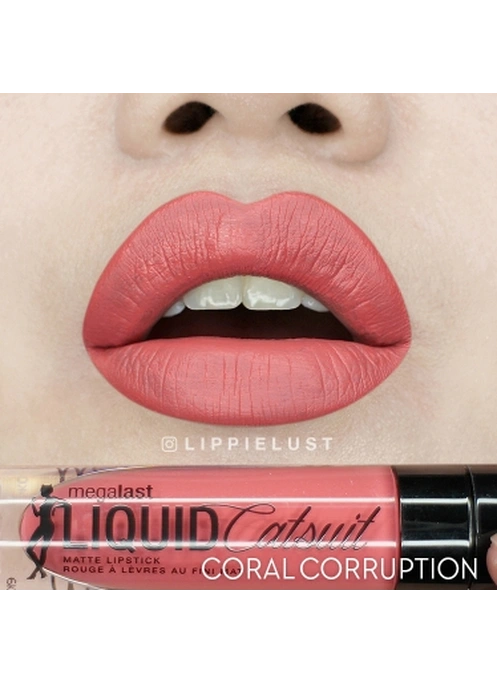 WET n Wild Стойкая матовая помада - Coral Corruption