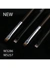 Кисть для бровей w5257 прямая плоская форма, синтетика