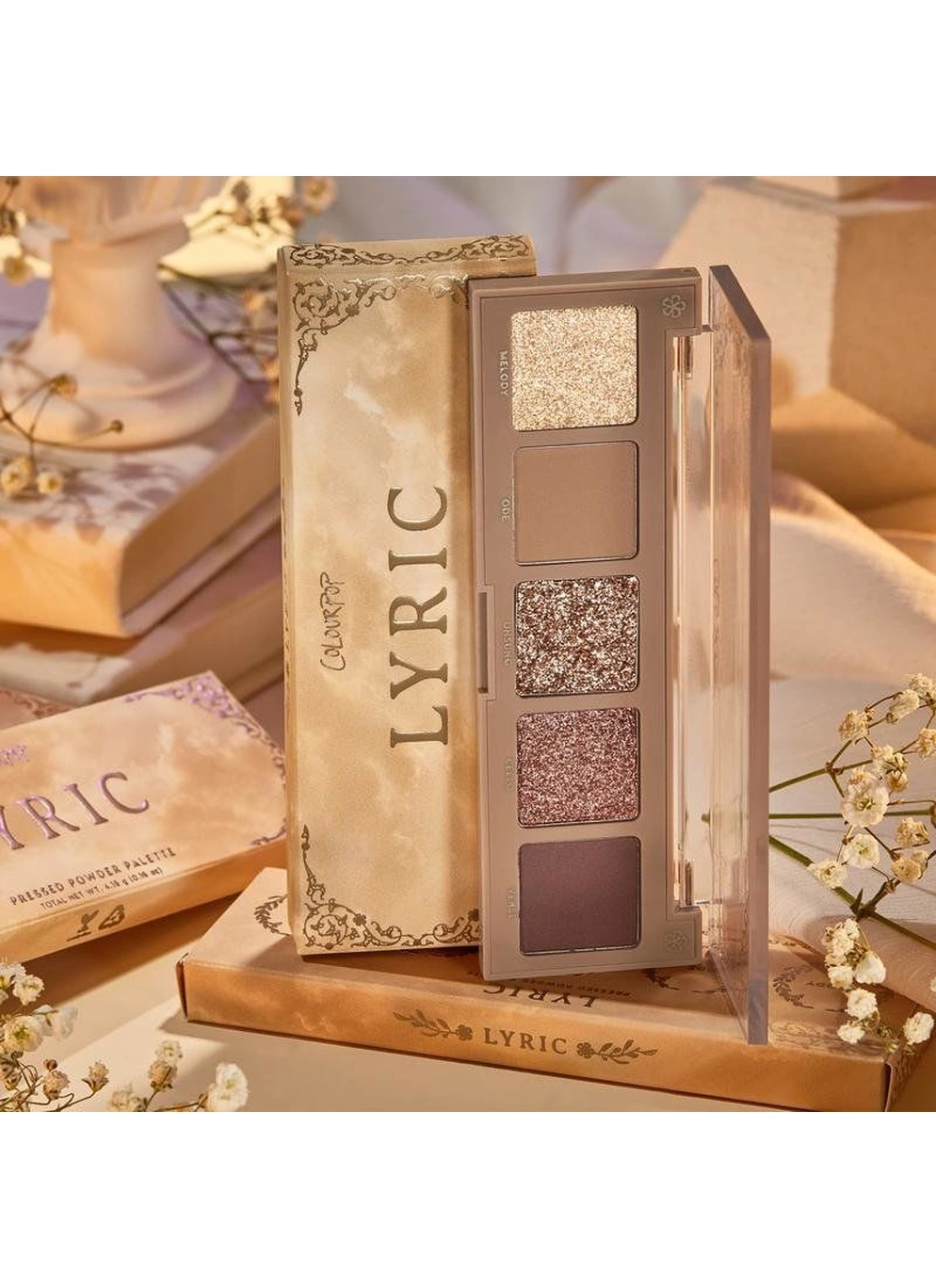 Палитра теней Colourpop Lyric Shadow Palette