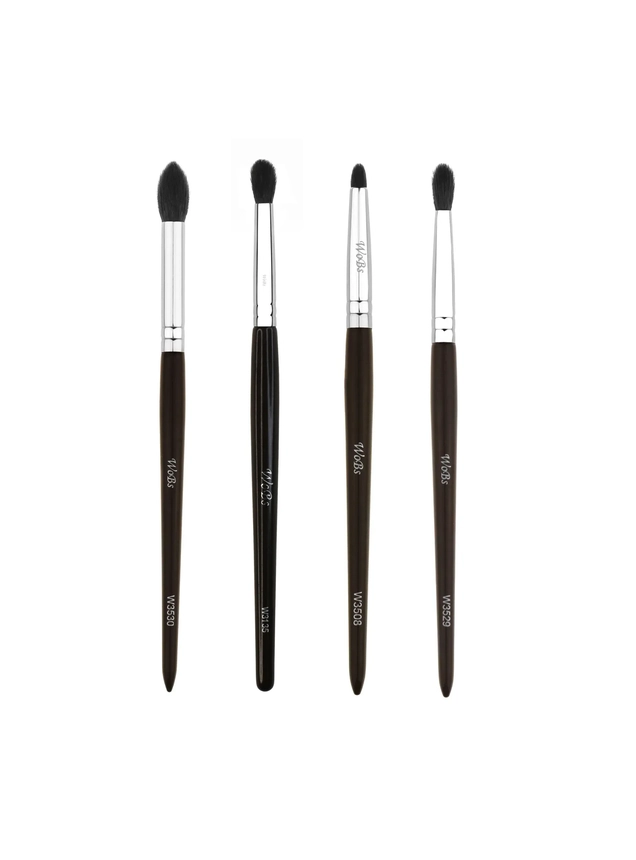 Набор кисточек для растушевки теней (заостренные формы)