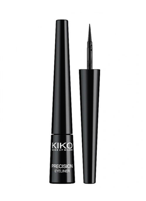 Жидкая подводка для глаз Kiko Milano Precision Eyeliner (черная), 2,5 мл