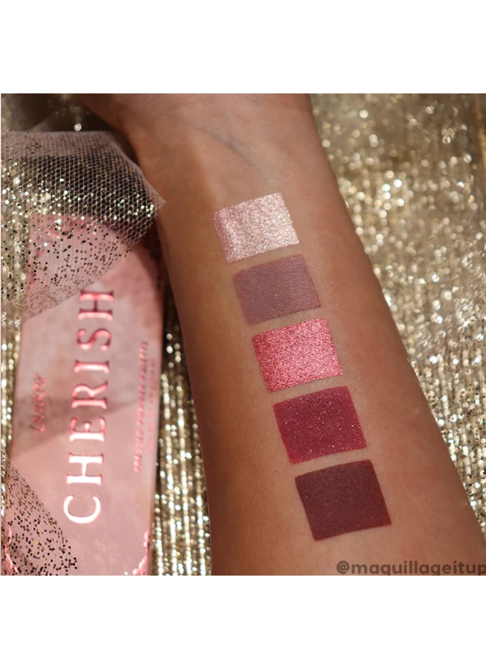 Палитра теней Colourpop Cherish Shadow Palette