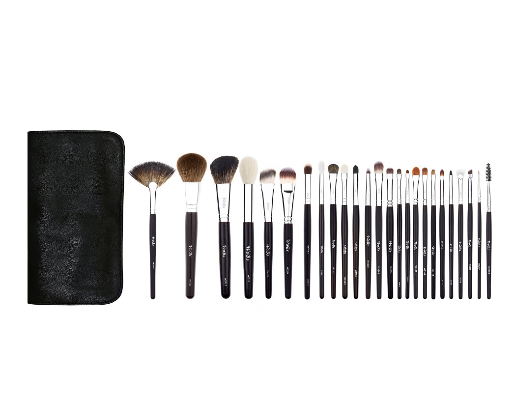 Набір пензлів для макіяжу Dark Chocolate 25