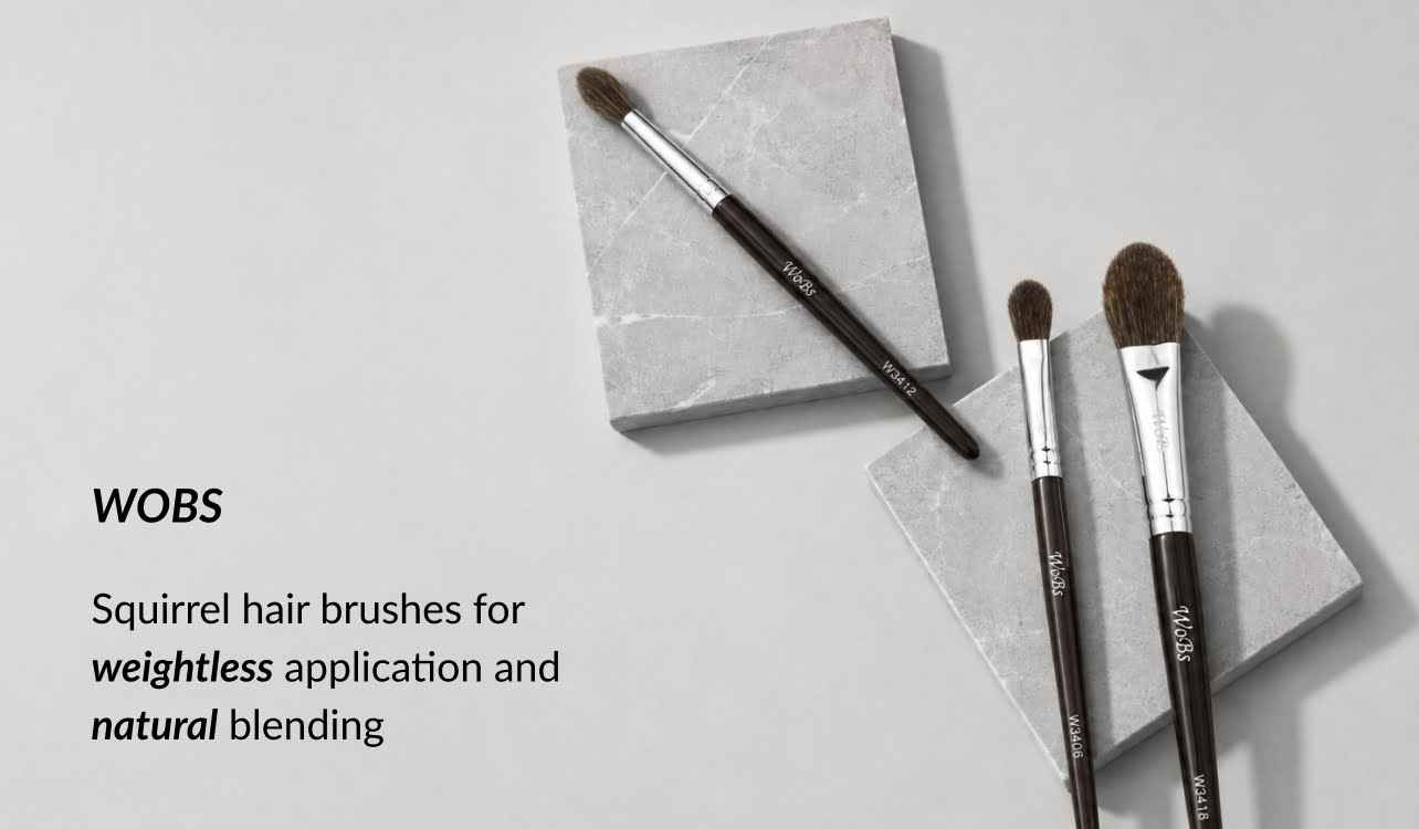 squirrel hair makeup brushes
