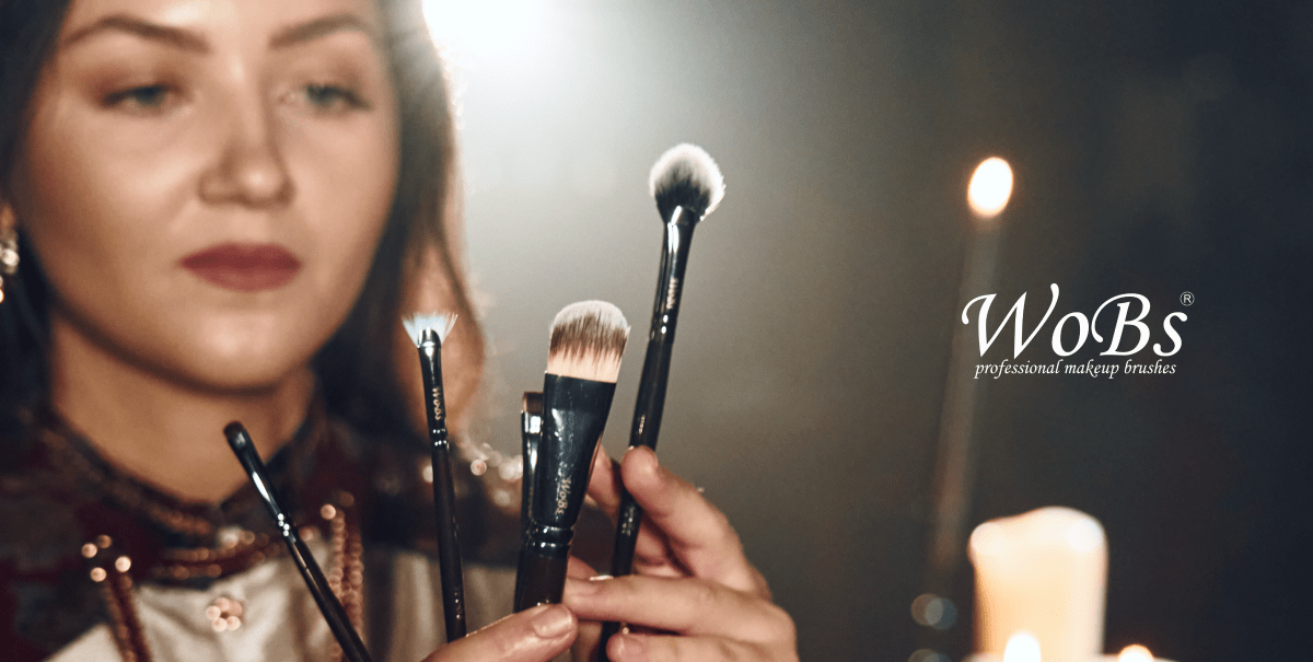 кисточки набор для макияжа wobs