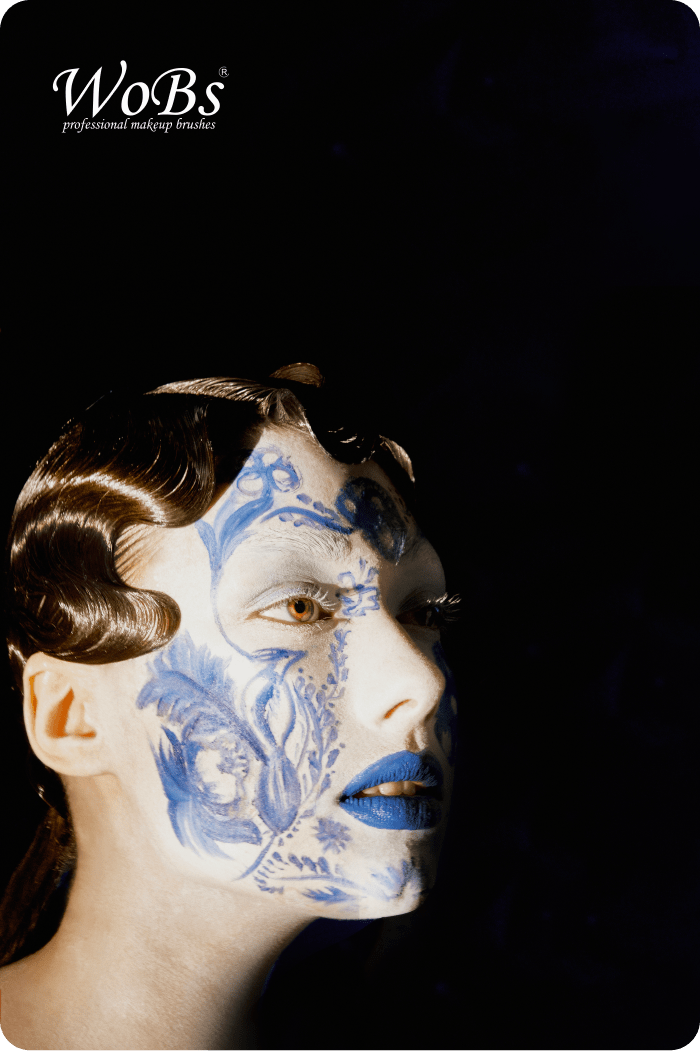 профессиональный набор для макияжа wobs